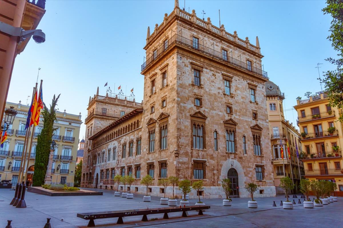 Palau de la Generalitat in Valencia's old town